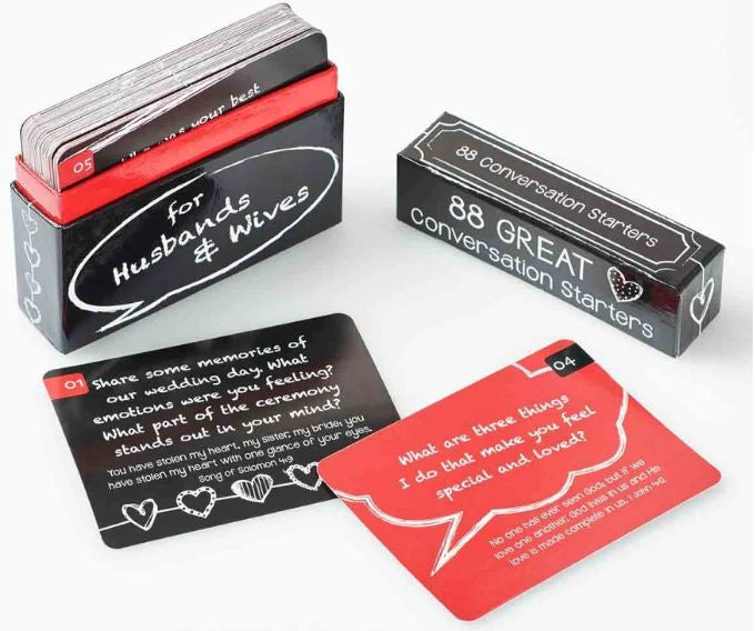88 Great Conversation Starters For Husbands And Wives