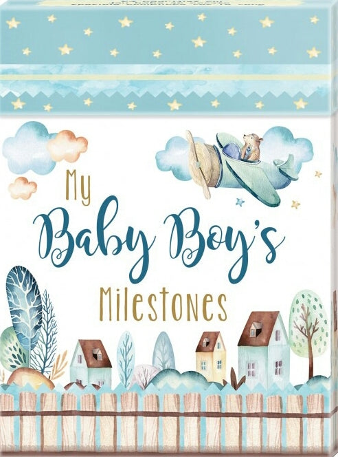 My Baby Boy's Milestones - Boxed Cards