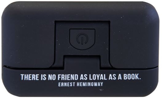 Booklight: There Is No Friend As Loyal As A Book Black
