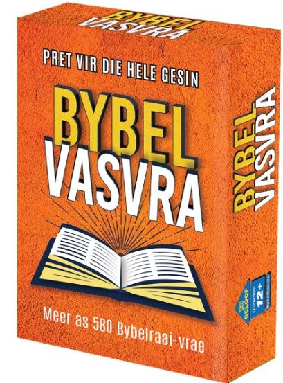 Bybel-Vasvra - Meer As 580 Bybelraai-Vrae Kaartspeletjie