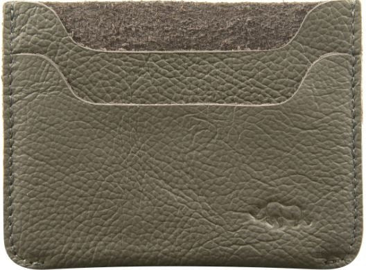 Card Holder Genuine Leather: Rich Brown