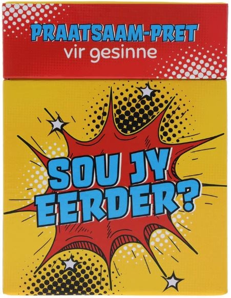 Sou Jy Eerder? Afrikaans PraatSaam-Pret vir Gesinne Boxed Cards