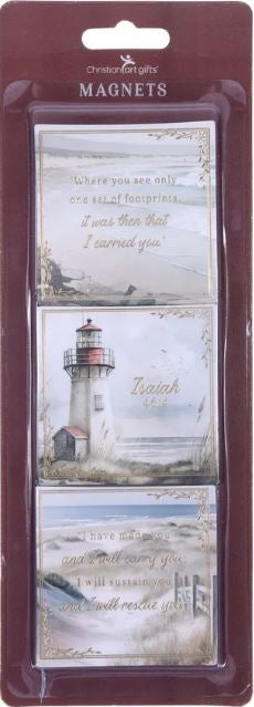 Footprints Three-Piece Magnetic Set