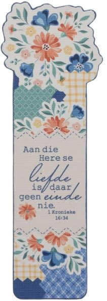 Boekmerk Aan die Here se Liefde is daar geen Einde nie - Kunsleer