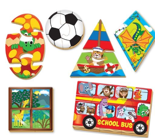 6 X 2 3 Piece Wooden Smart Starters