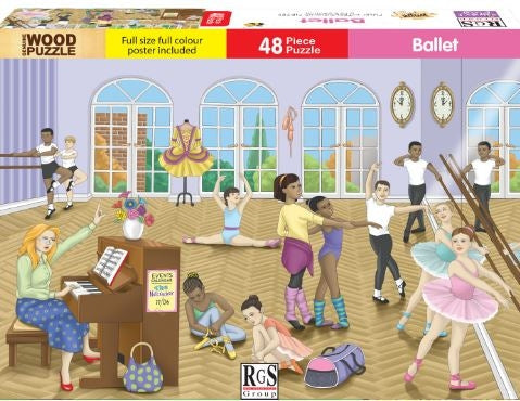 48 Piece Wooden Ballet