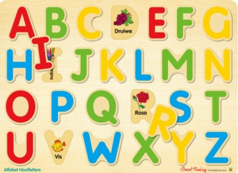 26 Piece Skinkbord ABC