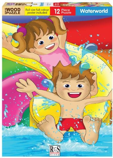 12 Piece Wooden Waterworld