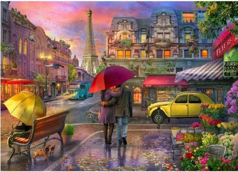 1500 Piece Raining In Paris