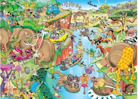 1500 Piece African Safari - Where Is Bokkie?