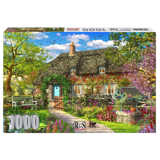 1000 Piece Spring Cottage