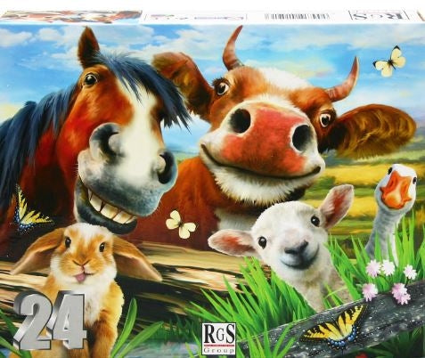 24 Piece Funny Farm