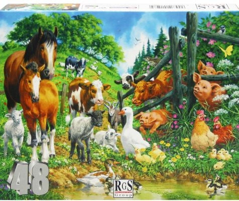 48 Piece Farm Scene
