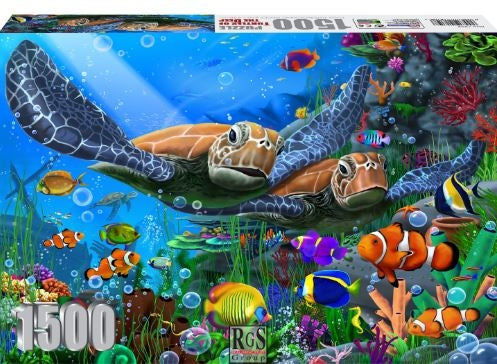1500 Piece Turtles Of The Deep