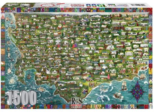 1500 Piece Winelands Of S A