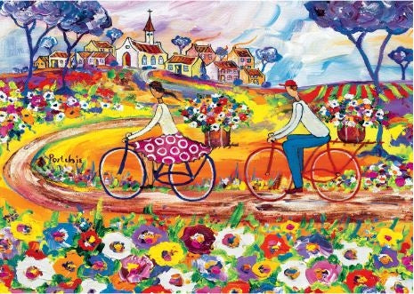 1000 Piece Memorable Day Cycling