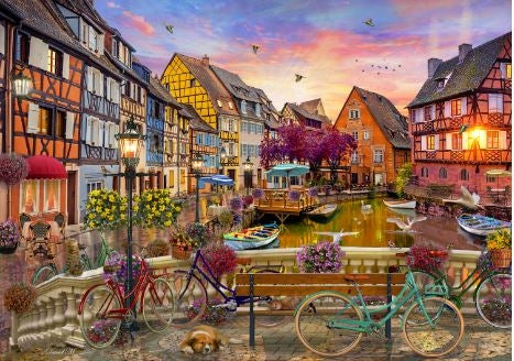 1000 Piece Cycling At Colmar