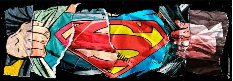 1000 Piece Superman In Panoramic