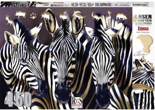 450 Piece Laser Zebra