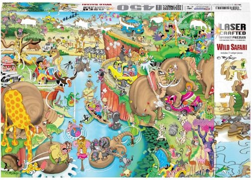 450 Piece Laser Wild Safari