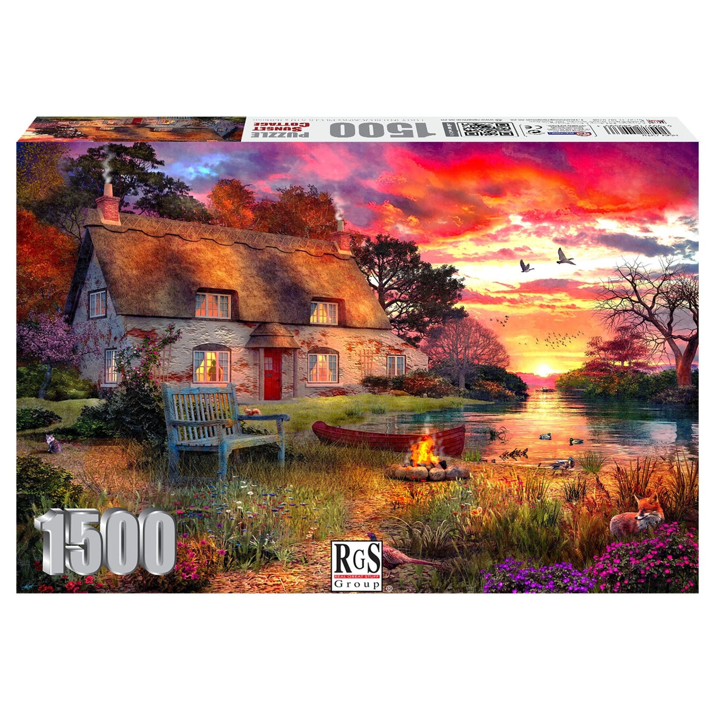 1500 Piece Sunset Cottage