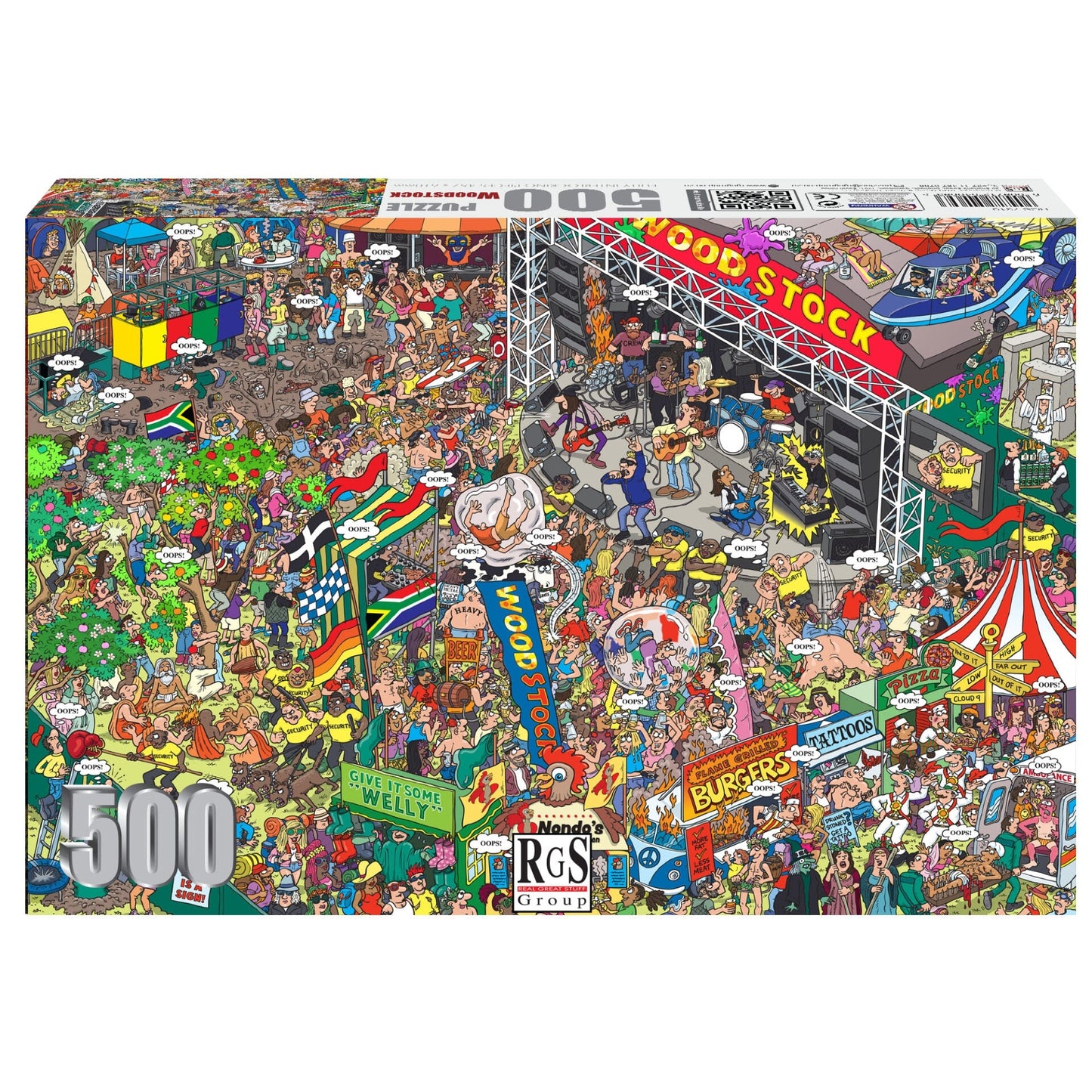 500 Piece Woodstock