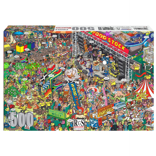 500 Piece Woodstock
