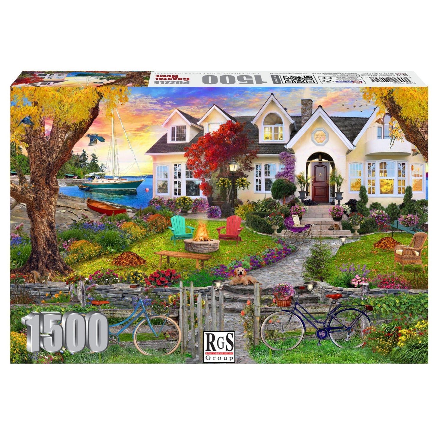 1500 Piece Coastal Home