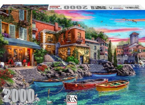 2000 Piece Como Sunset