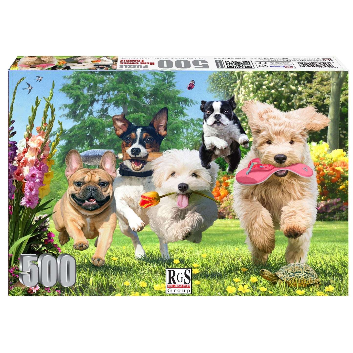 500 Piece Here Comes Trouble