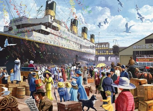 1000 Piece Titanic Embarking