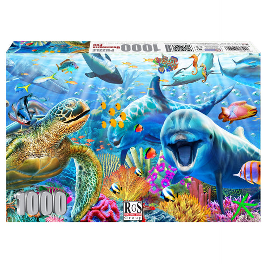 1000 Piece Under Water Fun