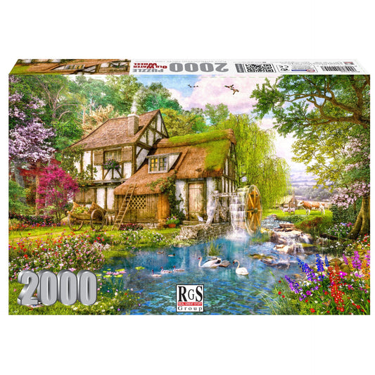 2000 Piece The Old Water Wheel