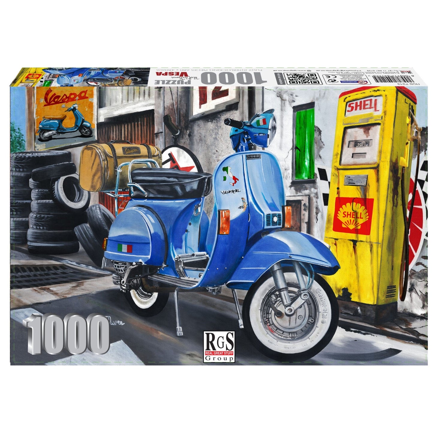 1000 Piece Vespa