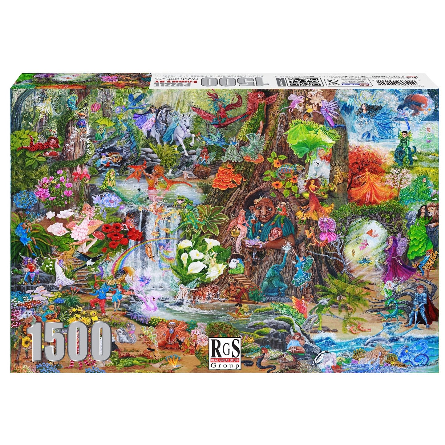 1500 Piece Fairies by Charlotte