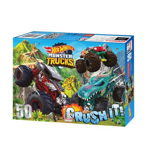 50 Piece Hot Wheels Crush It