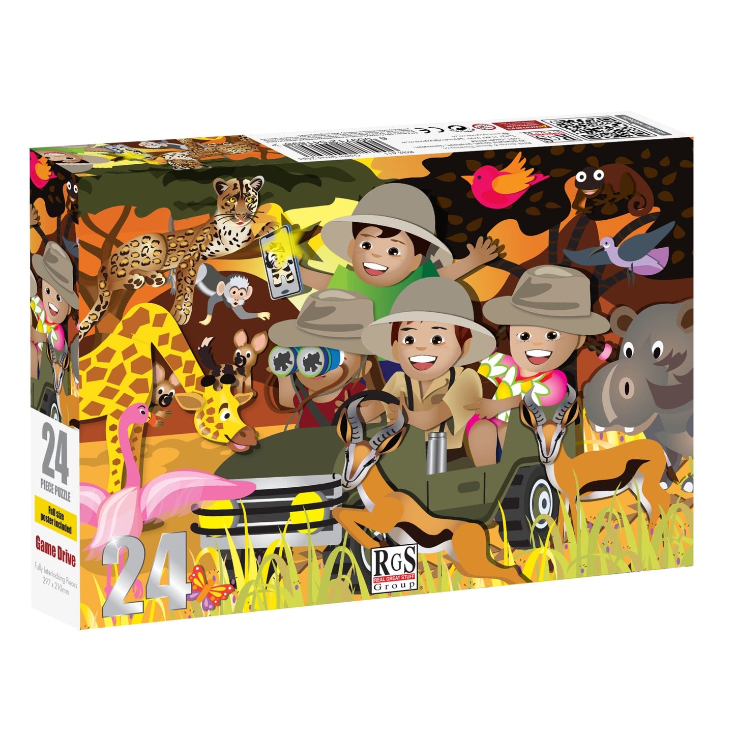 24 Piece Game Drive