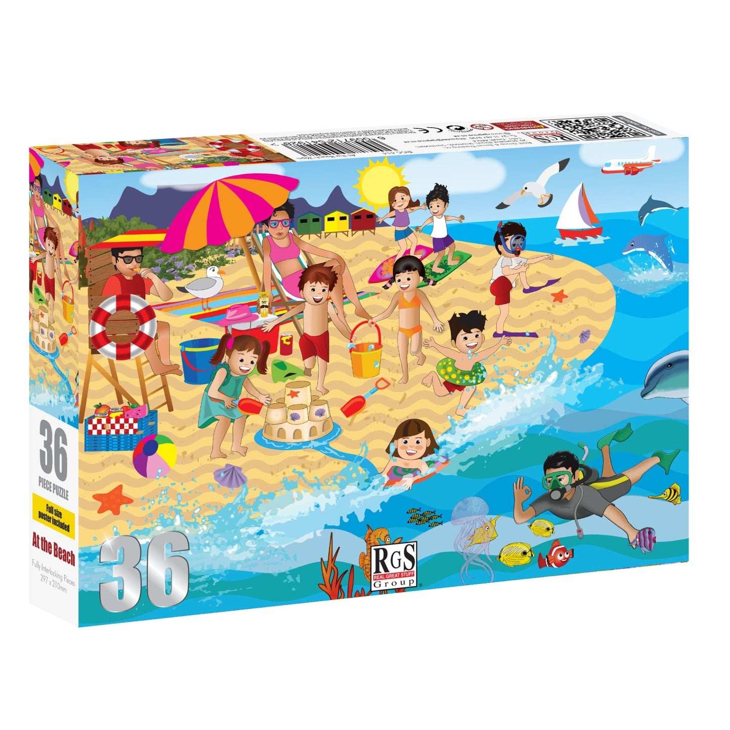 36 Piece At the Beach