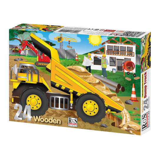 25 Piece Wooden Dump Truck