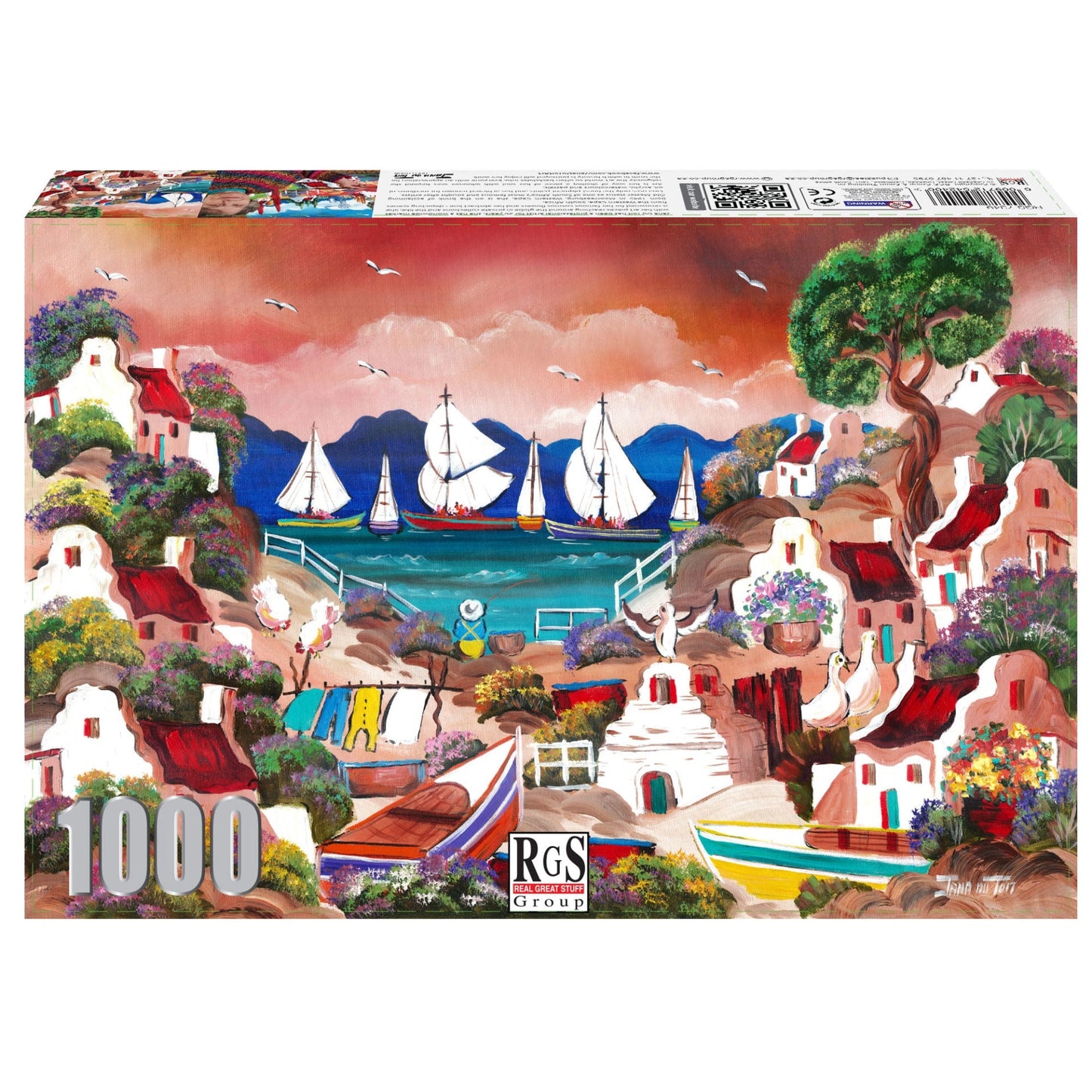 1000 Piece Cape Fishing Village