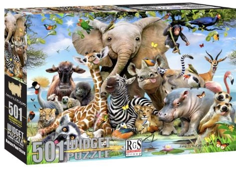 501 Piece Laser Kruger Park Selfie