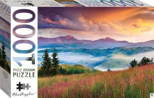 1000 Piece Carpathian Mountains, Europe