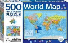 500 Piece World Map