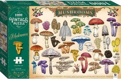 1000 Piece Mushrooms