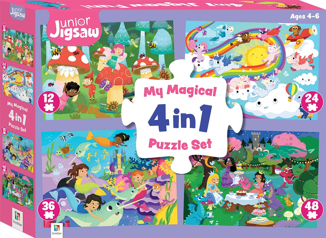 12 24 36 & 48 Piece My Magical 4 in 1 Set