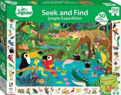 100 Piece Seek and Find Jungle Expedition