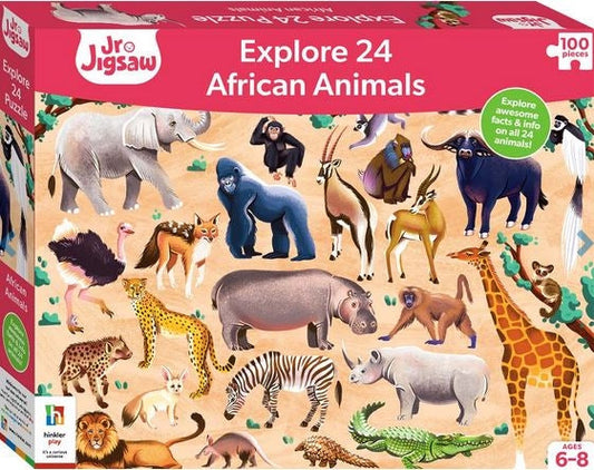 24 Piece: African Animals