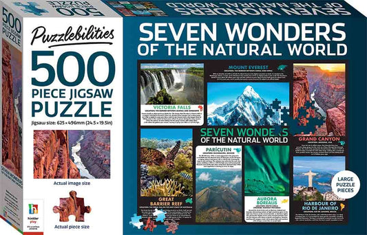 500 Piece Seven Wonders of the Natural World