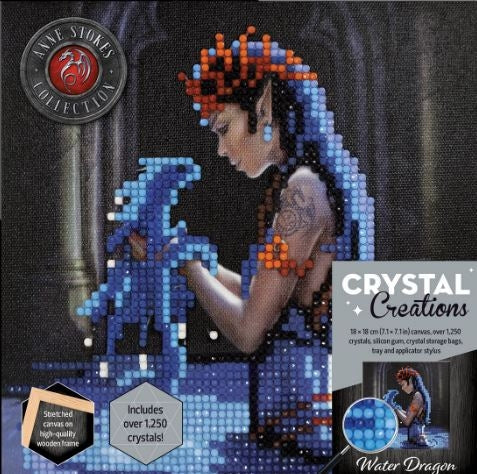 Crystal Creations Water Dragon