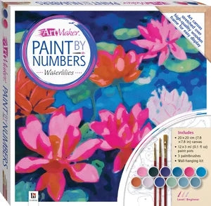 Paint by Numbers Canvas Waterlilies